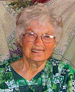 Photo of Betty Buzby Wells.
