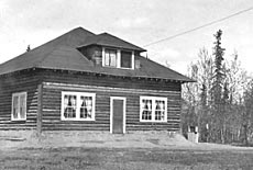 Photo of the Buzby's home, early 1930's