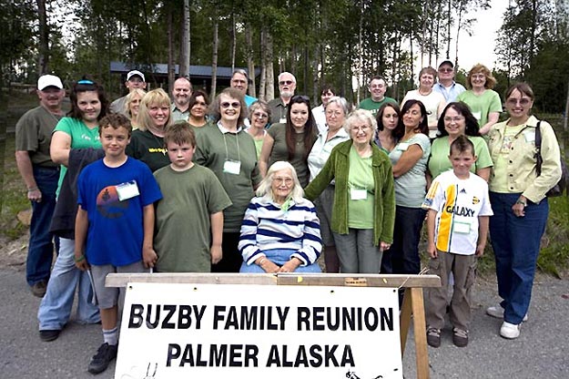 Group photo of the Jay Buzby family